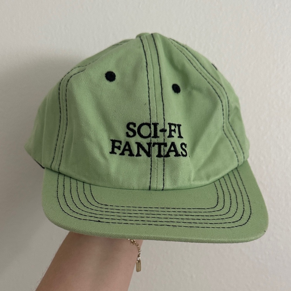 Green Sci-Fi Fantasy Cap